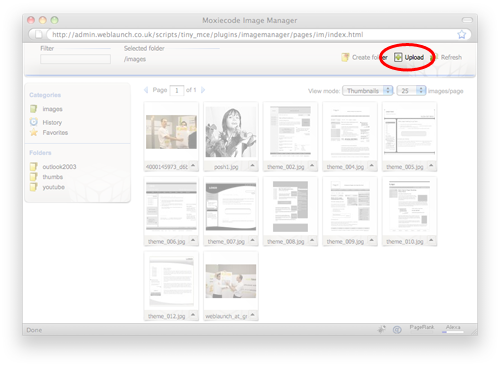 Image manager